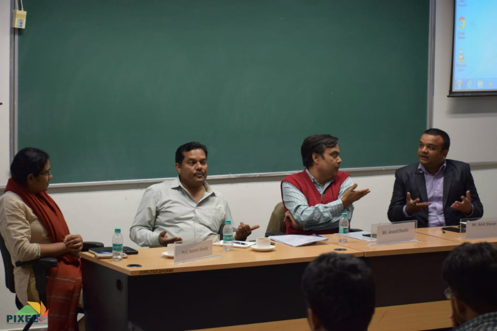 Oxfam India at IIM Raipur, a session on rising inequality in india 