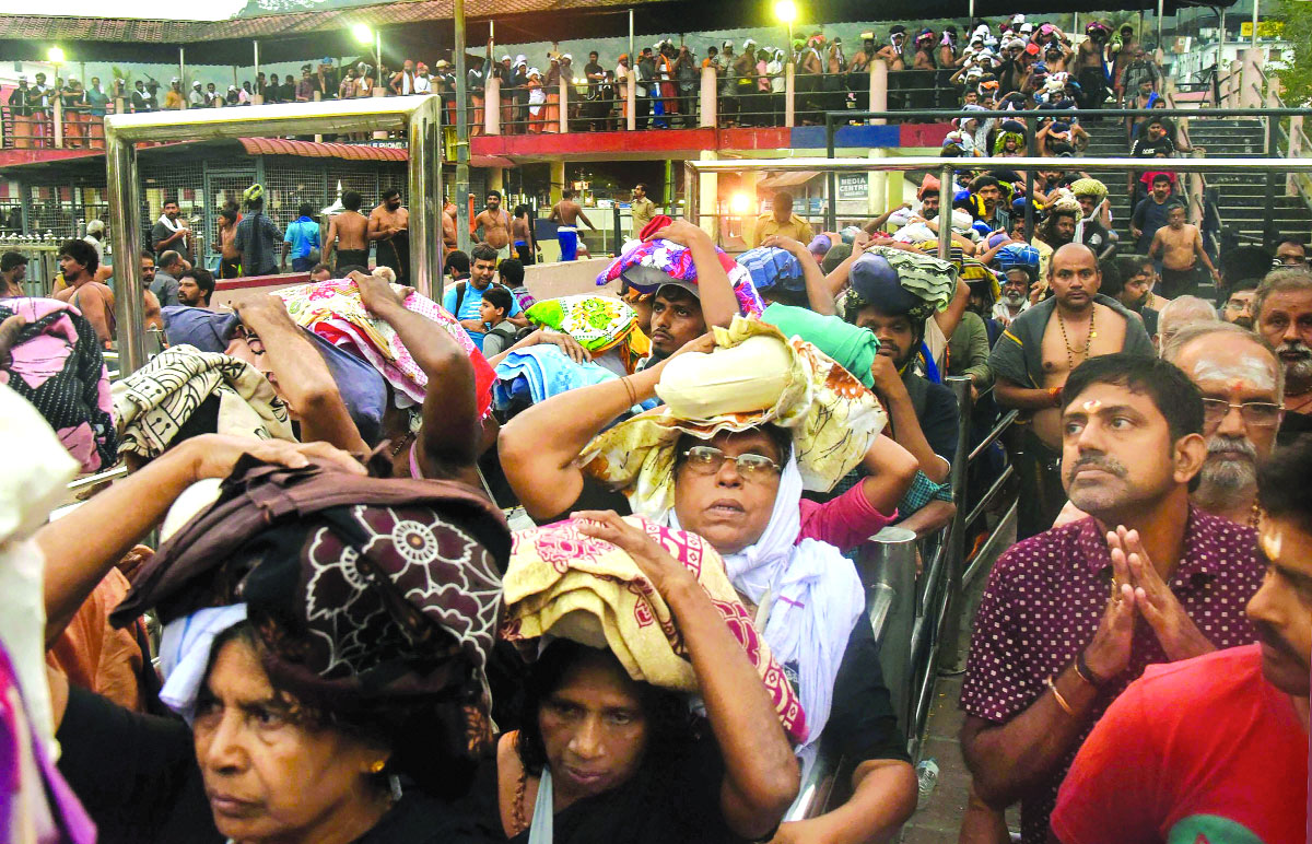 Sabrimala and the issue of women's religious rights and right to enter religious institutions 