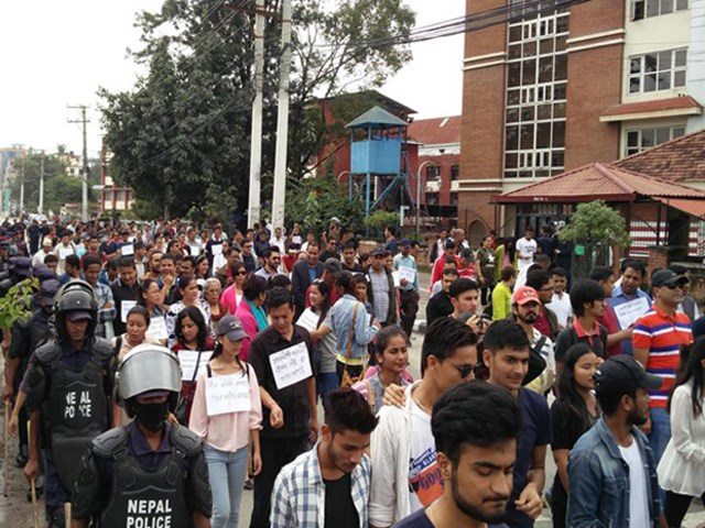 nepal protests