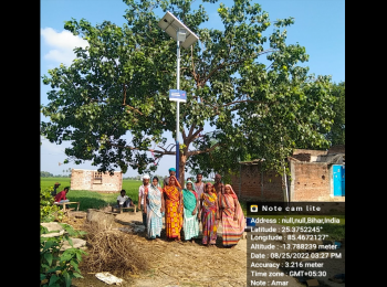 Solar Street Lamps Light Up 15 Villages