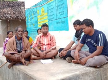 SMC members of Bargarh upper primary school.