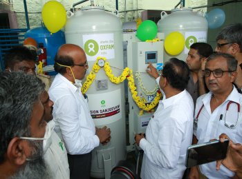 Oxfam India’s First Oxygen Plant in Tumkur Inaugurated