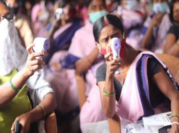 ASHAs during their training in Nalanda, Bihar