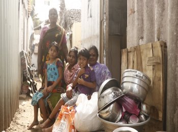 Amul with her family in Chennai