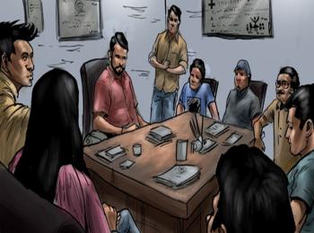 Oxfam India supported youth group in Chhattisgarh