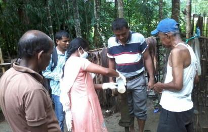 local volunteers