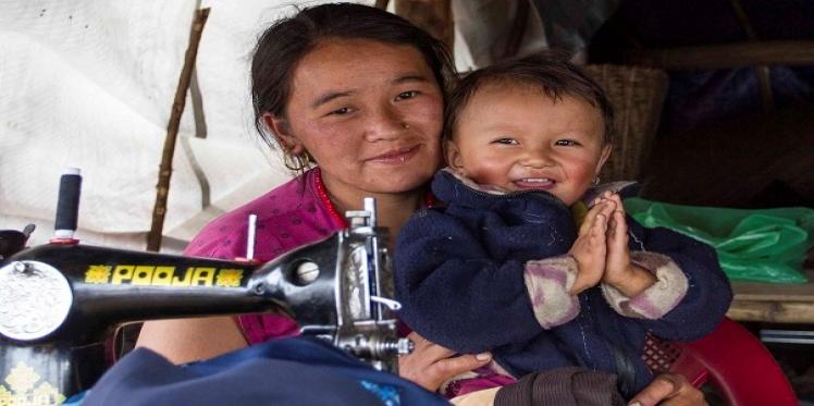 Sewing together a new life after the Nepal earthquake 