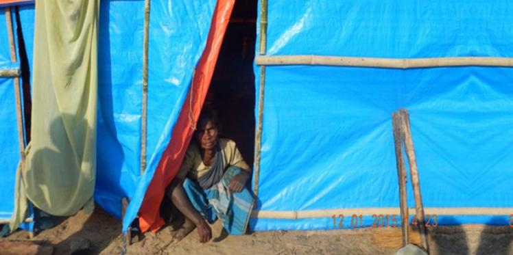 Sheltering safety and privacy for displaced people in Assam