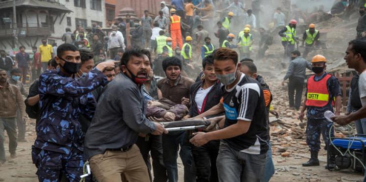 Massive earthquake hits Nepal, parts of India
