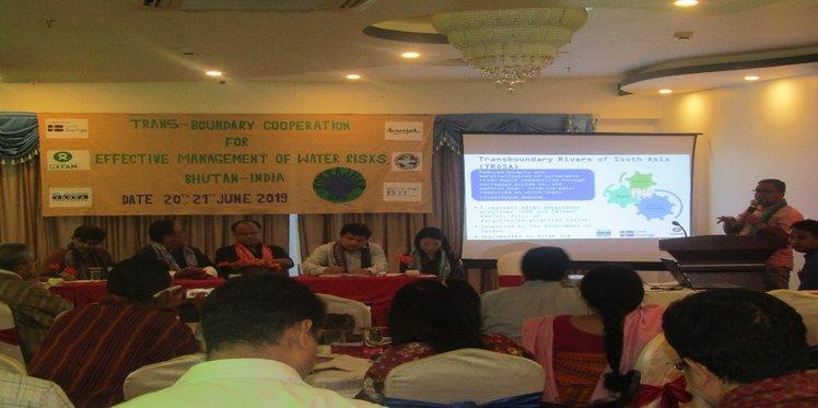 Consultation on Trans-Boundary Cooperation for Effective Management of Water Risks, Bhutan - India