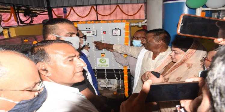 यह ऑक्सफैम इंडिया द्वारा स्थापित चौथा ऑक्सिजन प्लांट है।