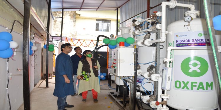 Oxfam India's Sixth Oxygen Plant Inaugurated in Chhattisgarh 