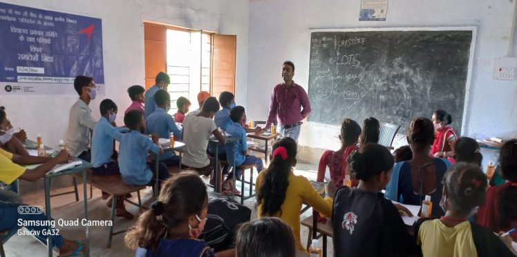 Training of students and teachers at the school 