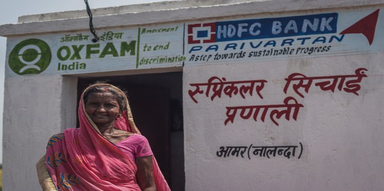 Sujanti Devi | Sprinklers For Nalanda Farmers Ushers Improved Yields 