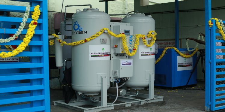 Oxfam India’s First Oxygen Plant in Tumkur 