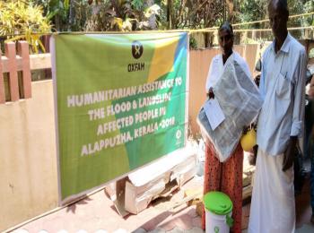 Oxfam India's Humanitarian work in Kerala