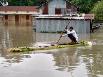 Oxfam India stands with flood-affected families