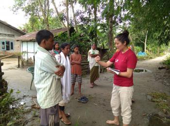 My first experience of handling a natural disaster