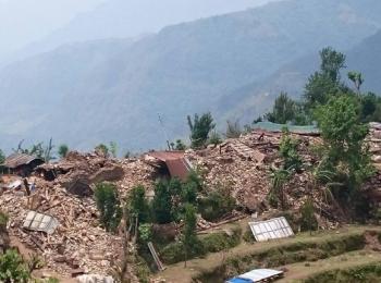 No respite for 72-year-old Sitaram, a month after #NepalEarthquake   	