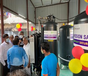 Oxygen plant inaugurated in Bihar 